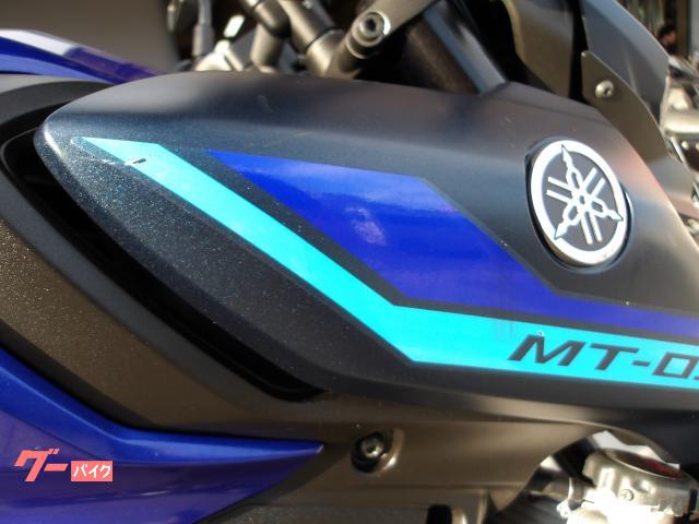 ヤマハ ＭＴ−０３（３２０ｃｃ）２０２２年モデル　ＡＢＳ　純正スペアキー　インジェクション　水冷２気筒エンジン搭載 写真7