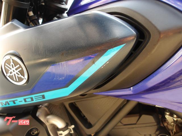 ヤマハ ＭＴ−０３（３２０ｃｃ）２０２２年モデル　ＡＢＳ　純正スペアキー　インジェクション　水冷２気筒エンジン搭載 写真41