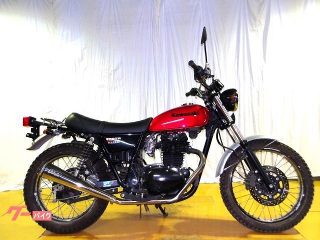 カワサキ 250TR 2002年モデル キャブレター 空冷単気筒エンジン