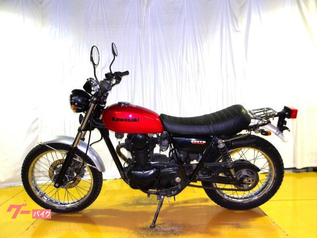 カワサキ ２５０ＴＲ　２００２年モデル　キャブレター　空冷単気筒エンジン 写真5