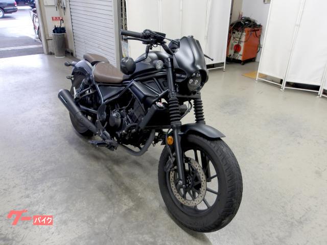 ホンダ レブル２５０　２０２１年モデル　モリワキサイレンサー　ステップ　ビキニカウル 写真5
