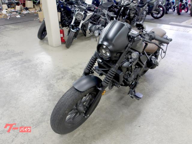 ホンダ レブル２５０　２０２１年モデル　モリワキサイレンサー　ステップ　ビキニカウル 写真8